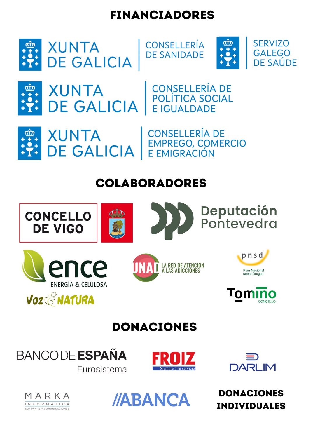 FINANCIADORES FINANCIADORES
